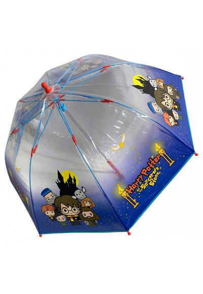 Harry Potter Stockregenschirm Kinder Mädchen Jungen Regenschirm Stock-Schirm Kuppelschirm