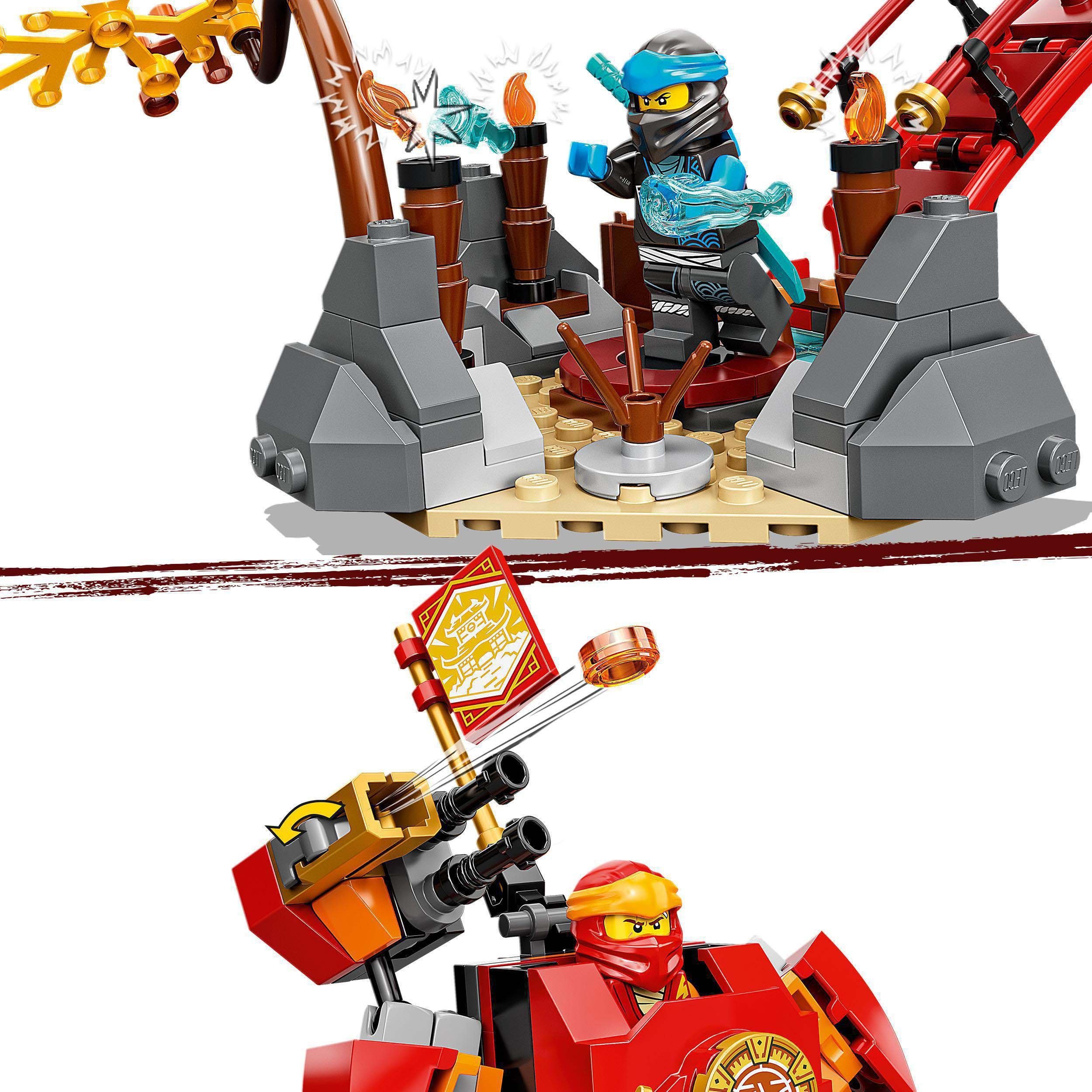 (71767), LEGO® LEGO® Ninja-Dojotempel NINJAGO®, Konstruktionsspielsteine (1394 St)