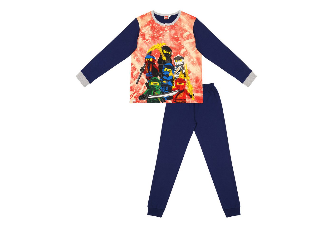 LEGO® Pyjama LEGO Ninjago Schlafanzug Pyjama Jungen
