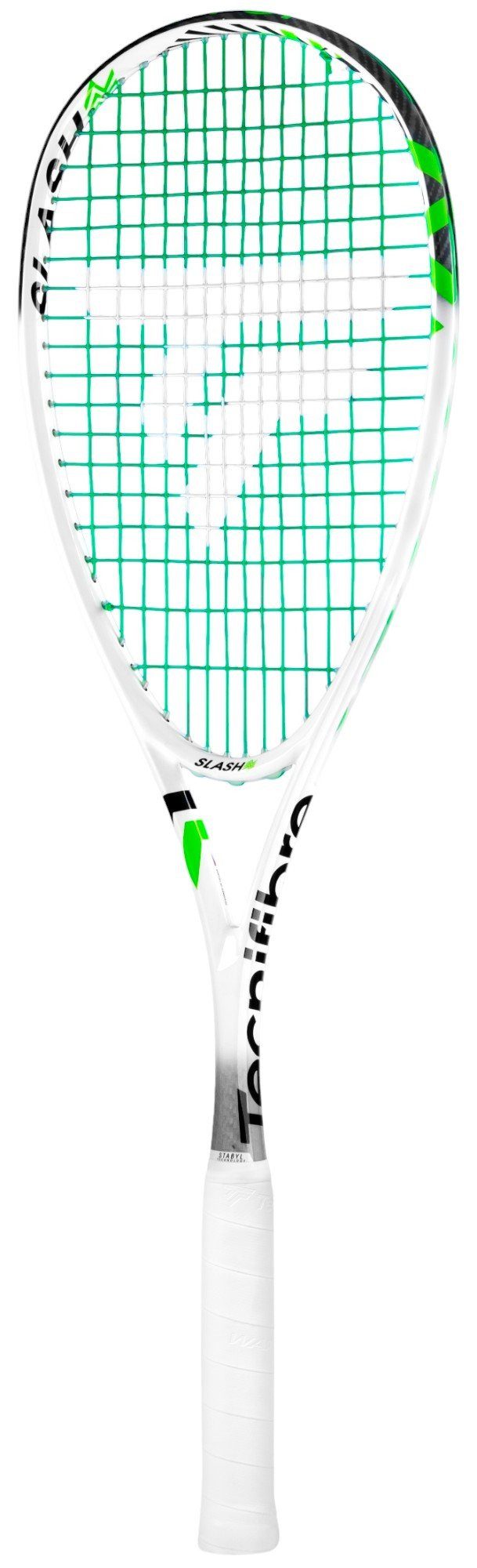 Tecnifibre Squashschläger Slash 130 Power 130g/ausgewogen 2025 weiss - besaitet