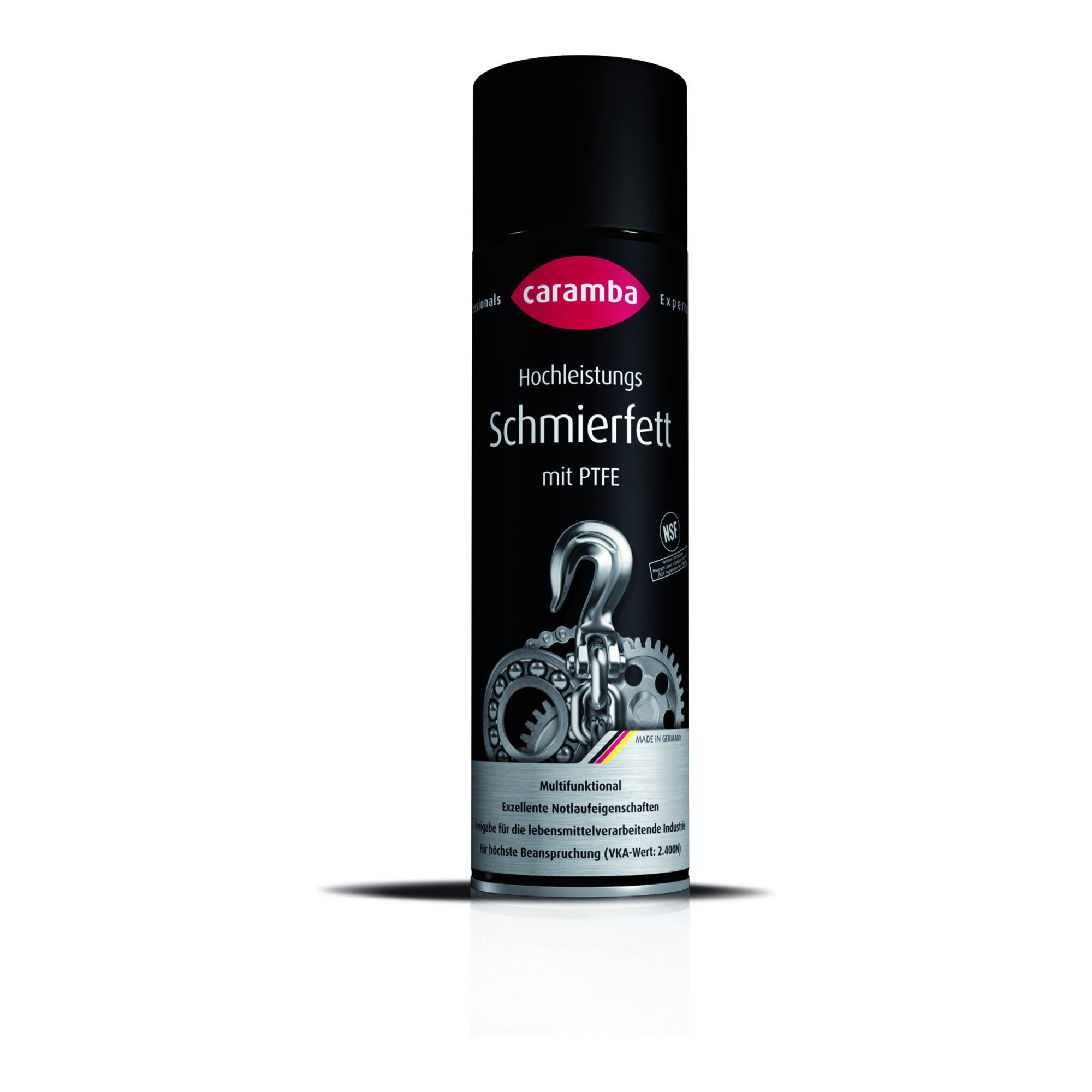 Caramba Schmierfett Caramba Hochleistungs-Schmierfett mit PTFE 500 ml 6 Stk