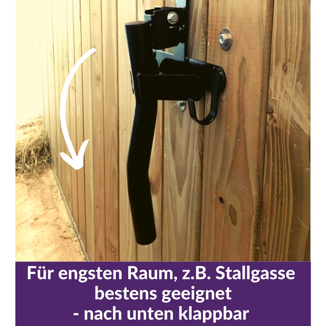 Pferdelinis Sattelhalter Sattelhalter klappbar Sattel, Pferdedecken transportabel schwarz