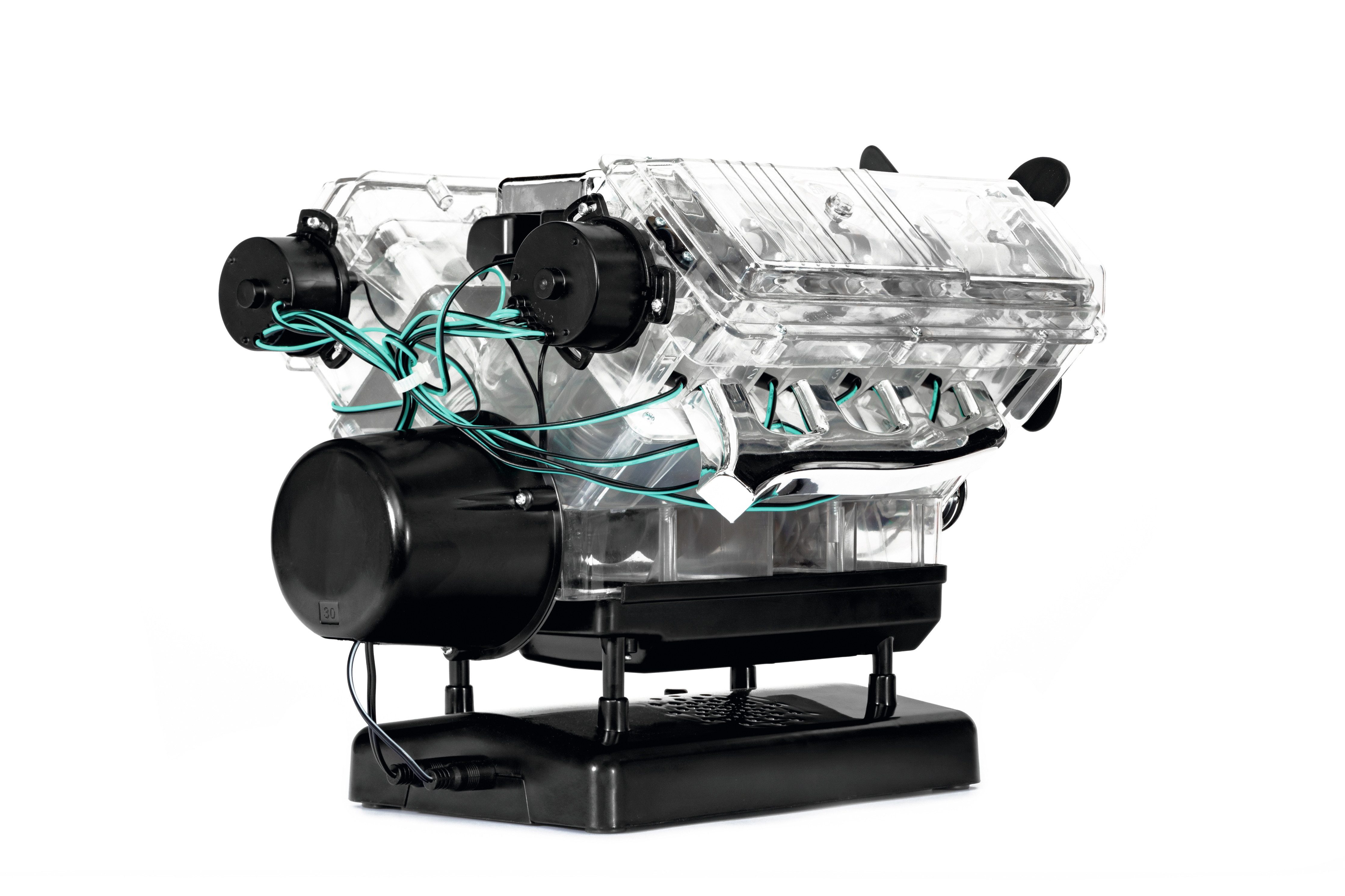 Franzis Modellbausatz FRANZIS V8-Motor Technikbausatz, Motorbausatz im Maßstab 1:3, (250-tlg) – Bild 3 von 5