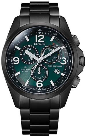 Citizen Funkchronograph CB5925-82X, Solar, Herrenuhr