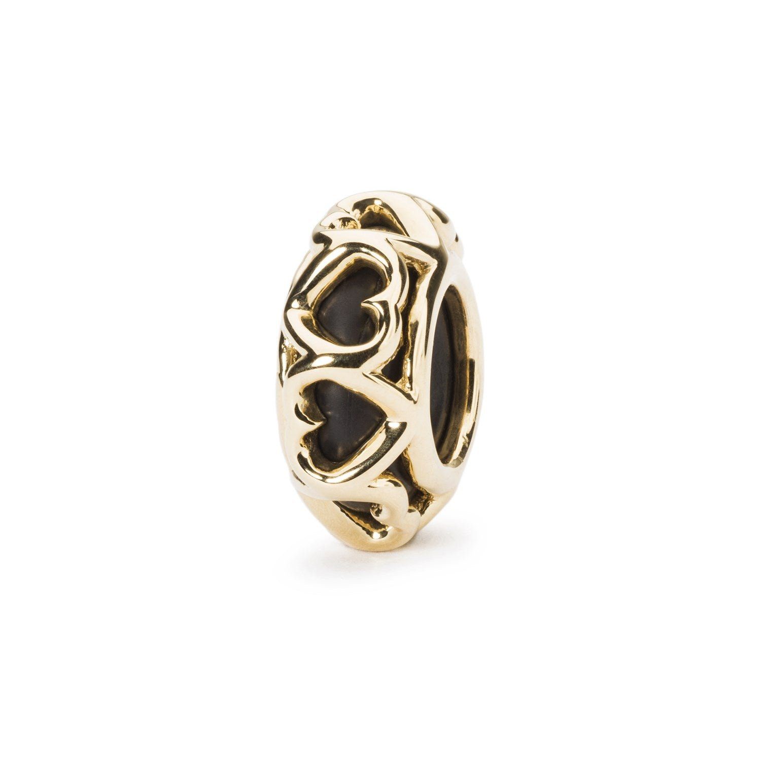 Trollbeads Bead Liebes-Spacer, TAUBE-00118 Gold