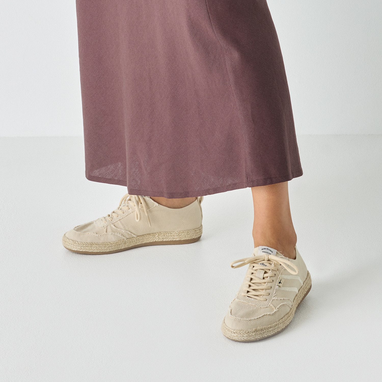 Tamaris Plateausneaker Freizeitschuh, Halbschuh, Schnürschuh mit Juterand
