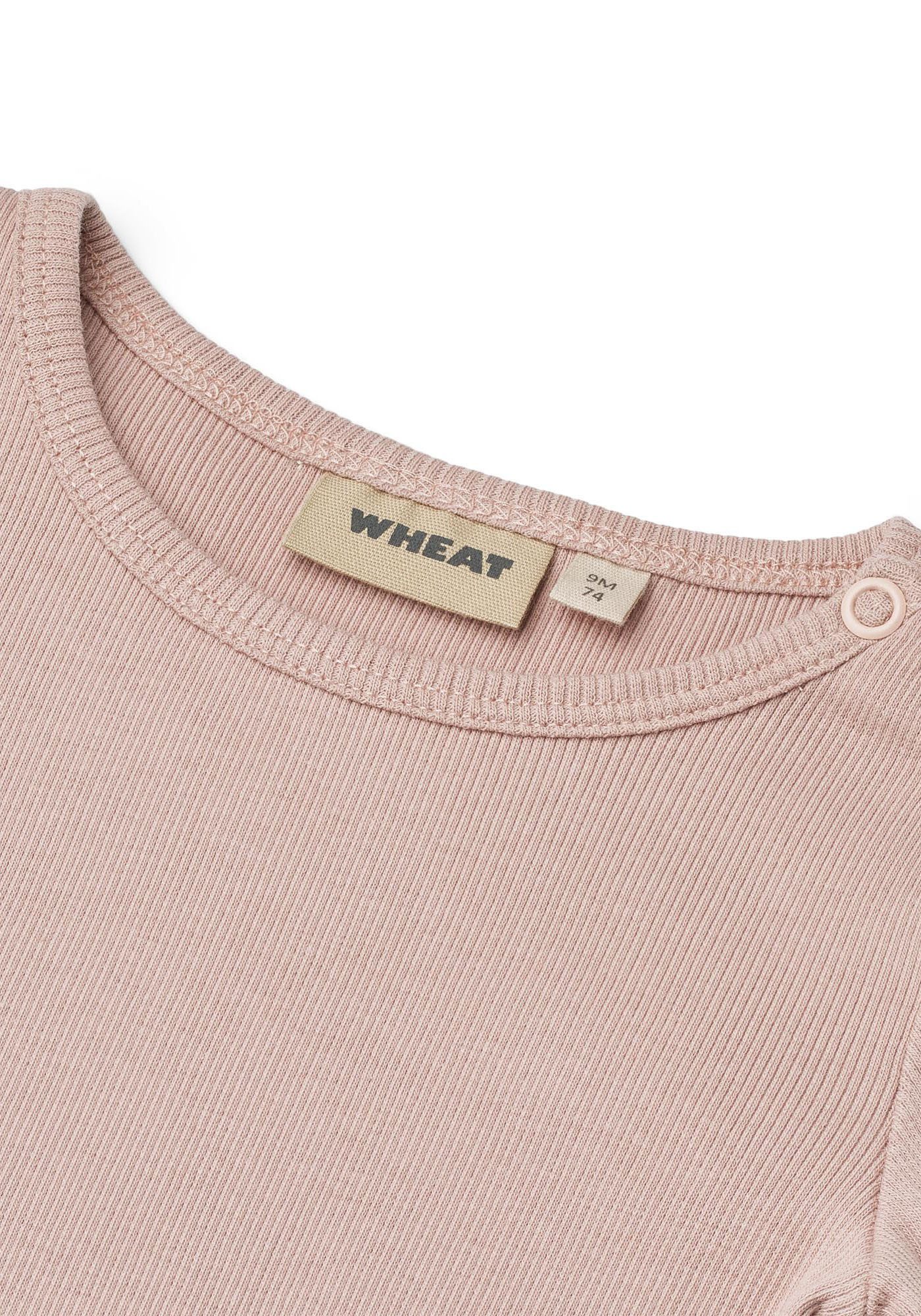 WHEAT Langarmshirt Rib T-Shirt L/S Ida