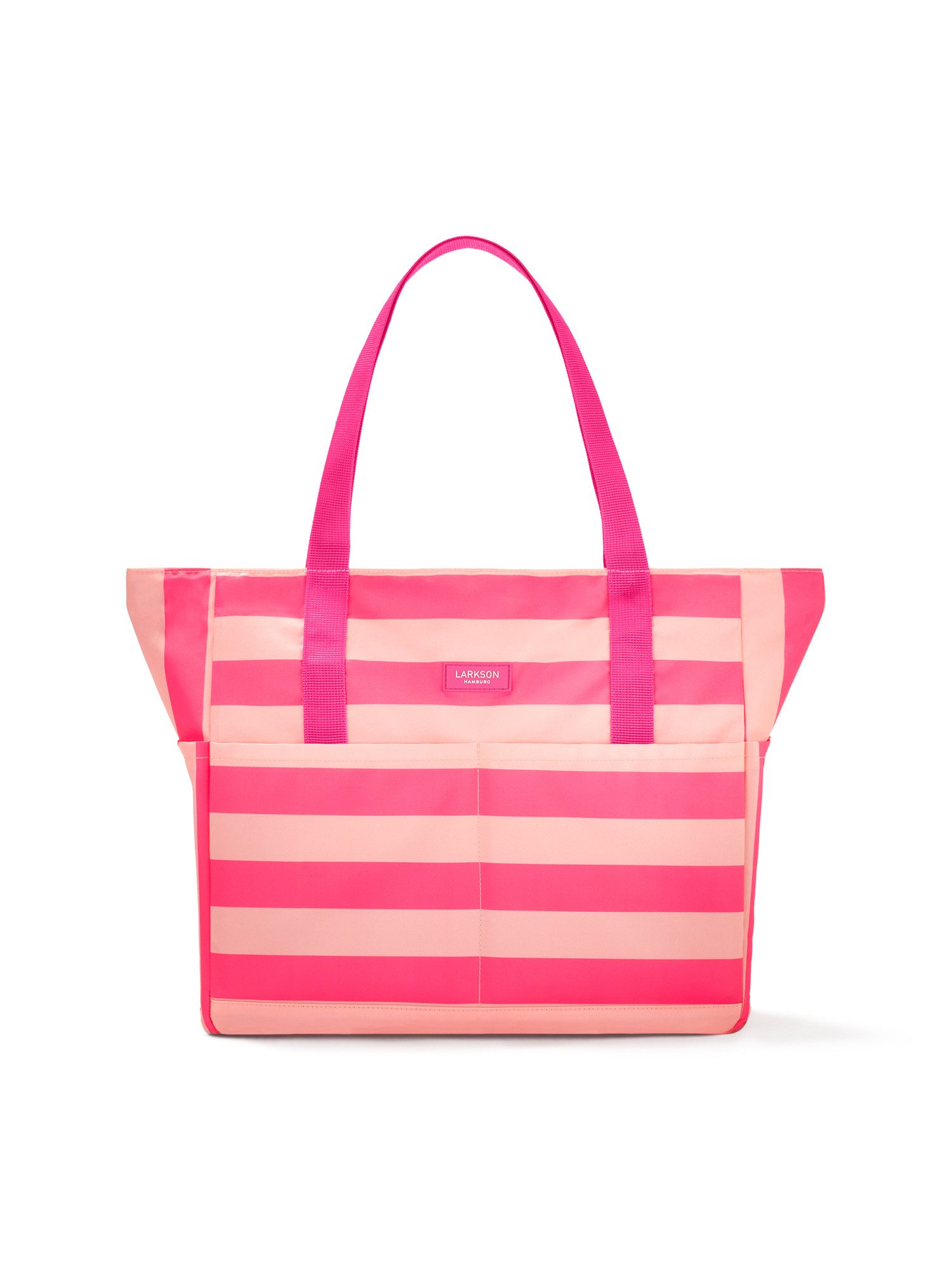 LARKSON Strandtasche Linn Strandtasche mit Reißverschluss (1-tlg), Große Be günstig online kaufen