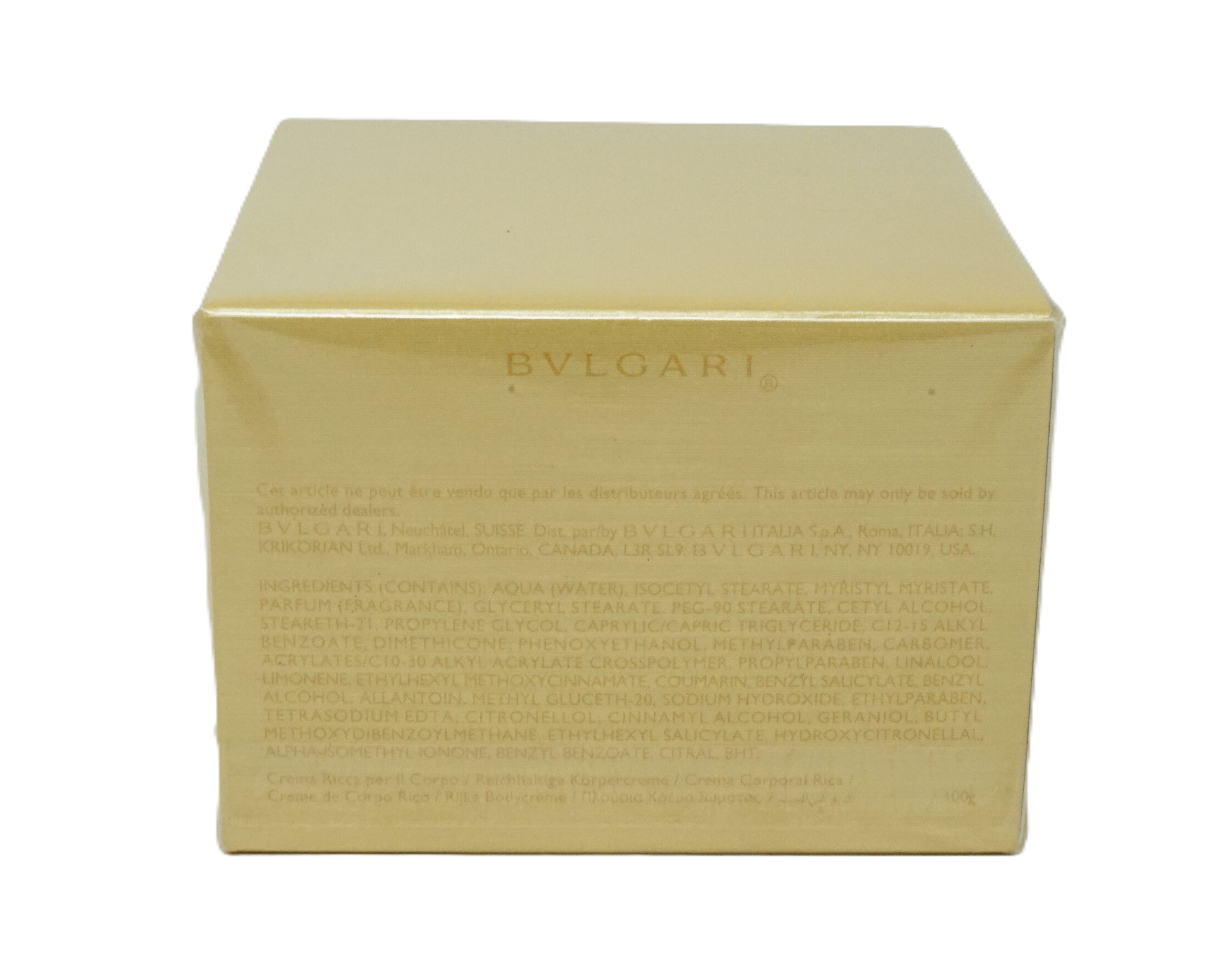 BVLGARI Bodylotion Bvlgari Goldea Körpercreme Body Cream 100 ml