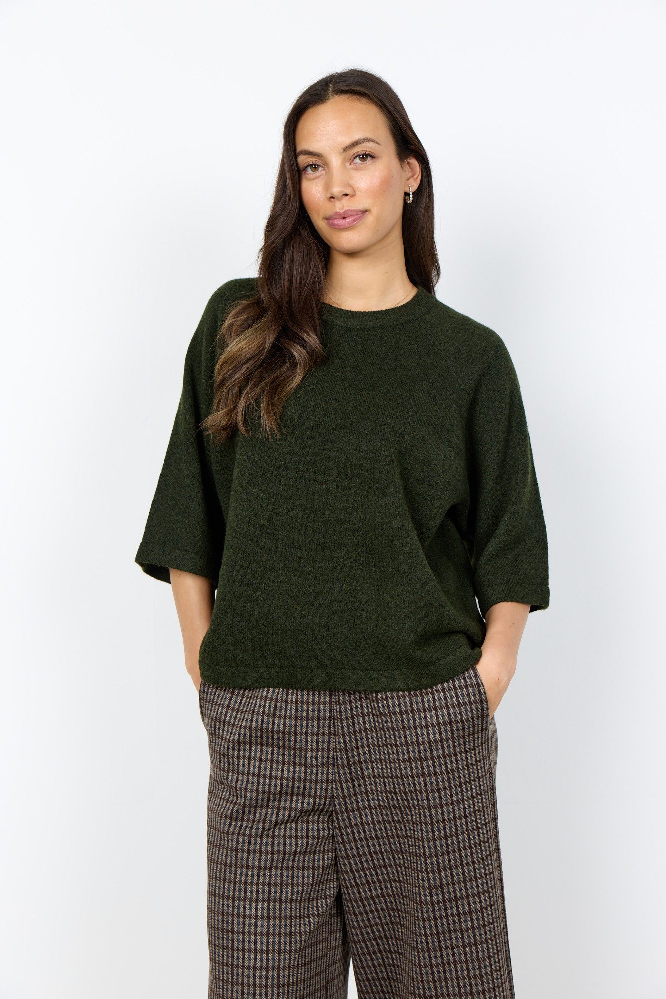 soyaconcept Strickpullover SC-ORLEAN 1 Materialmix