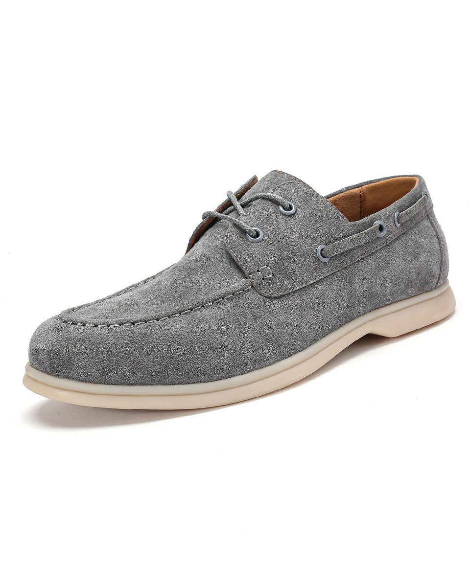 Allthemen Slip-On Sneaker Klassische Wildleder Loafers Herren im Retro Slip-On Sneaker Freizeit