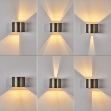 hofstein Wandleuchte Lichteffekt Wand Leuchten modern Flur Strahler Wohn Schlaf Zimmer