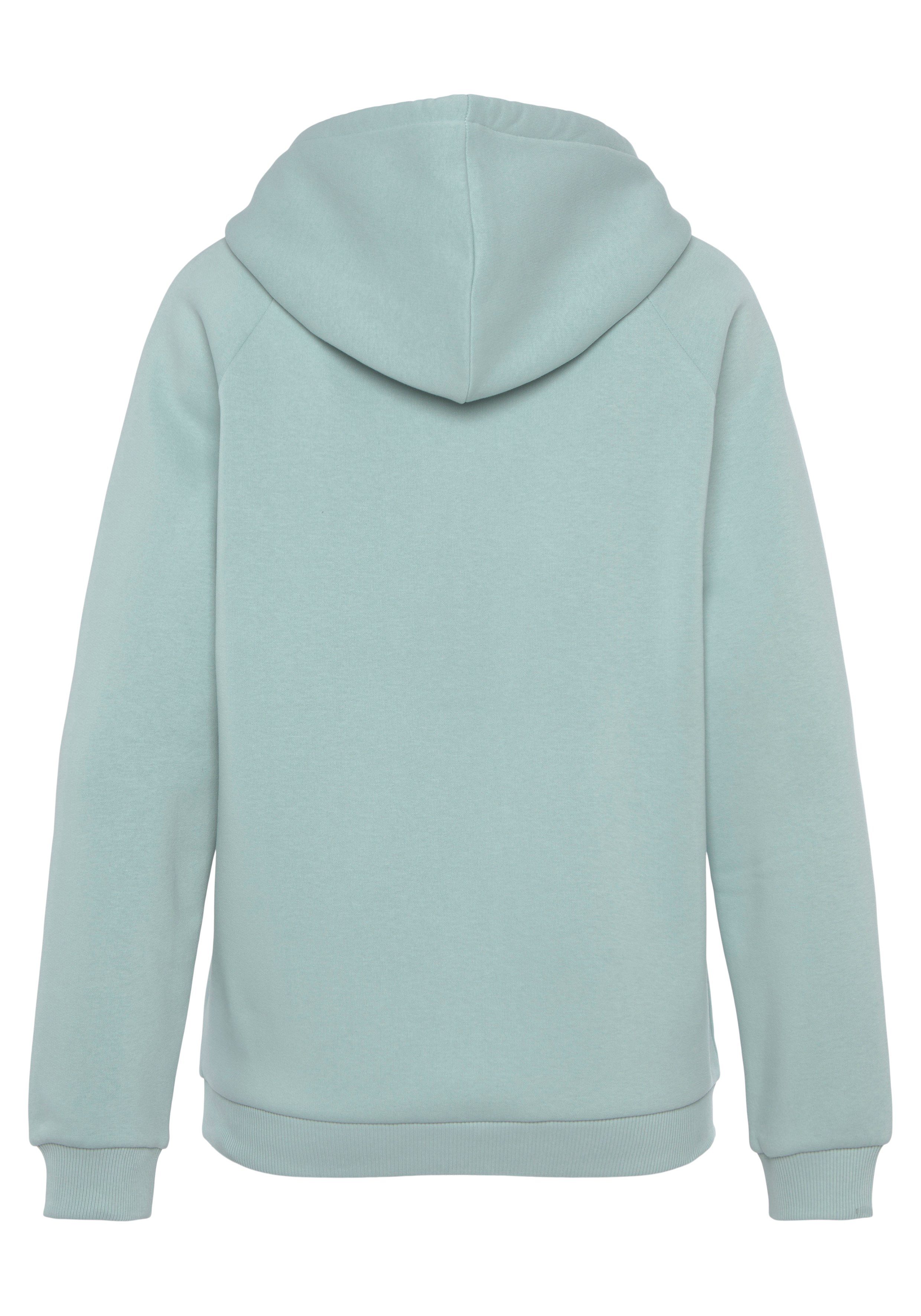 LASCANA Kapuzensweatshirt mit Logostickerei, Loungewear