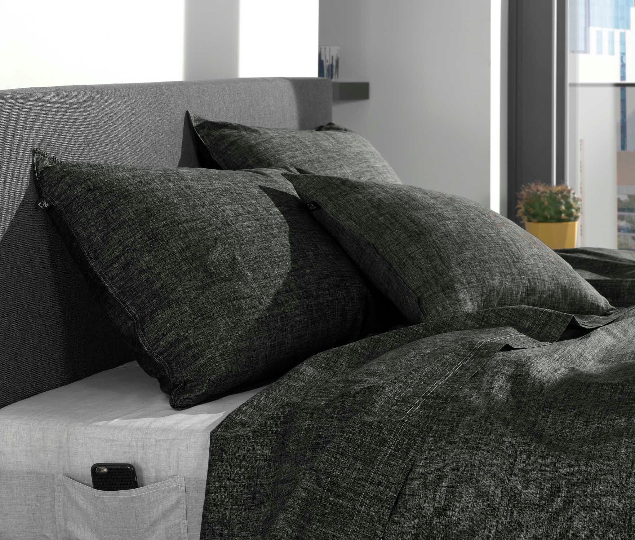 ZO HOME Kissenhülle Lino Kissenbezug 40x80 günstig online kaufen