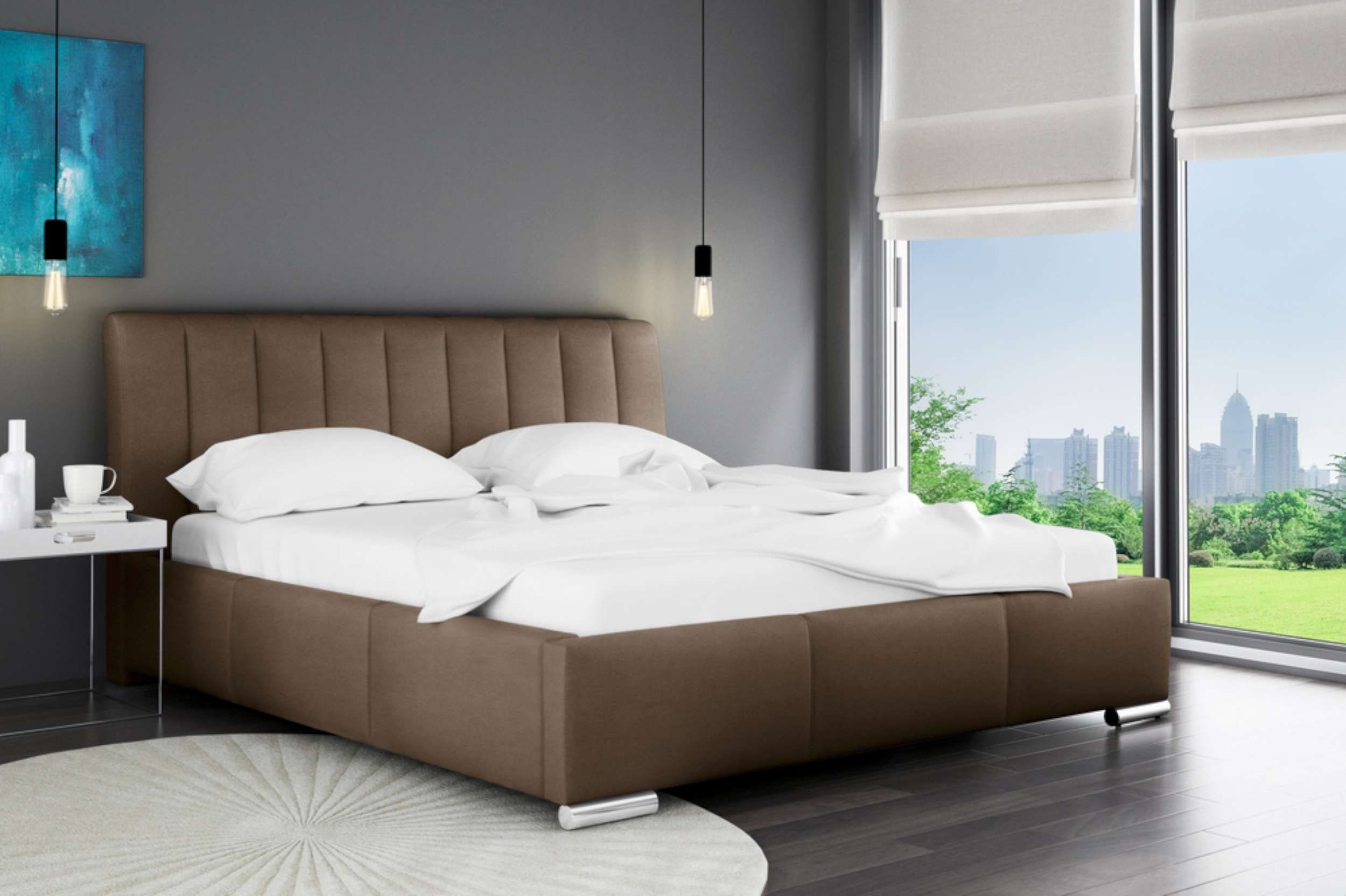 99rooms Polsterbett Gonzalo (Schlafzimmerbett, Bett), 120/140/160/180/200x2 günstig online kaufen