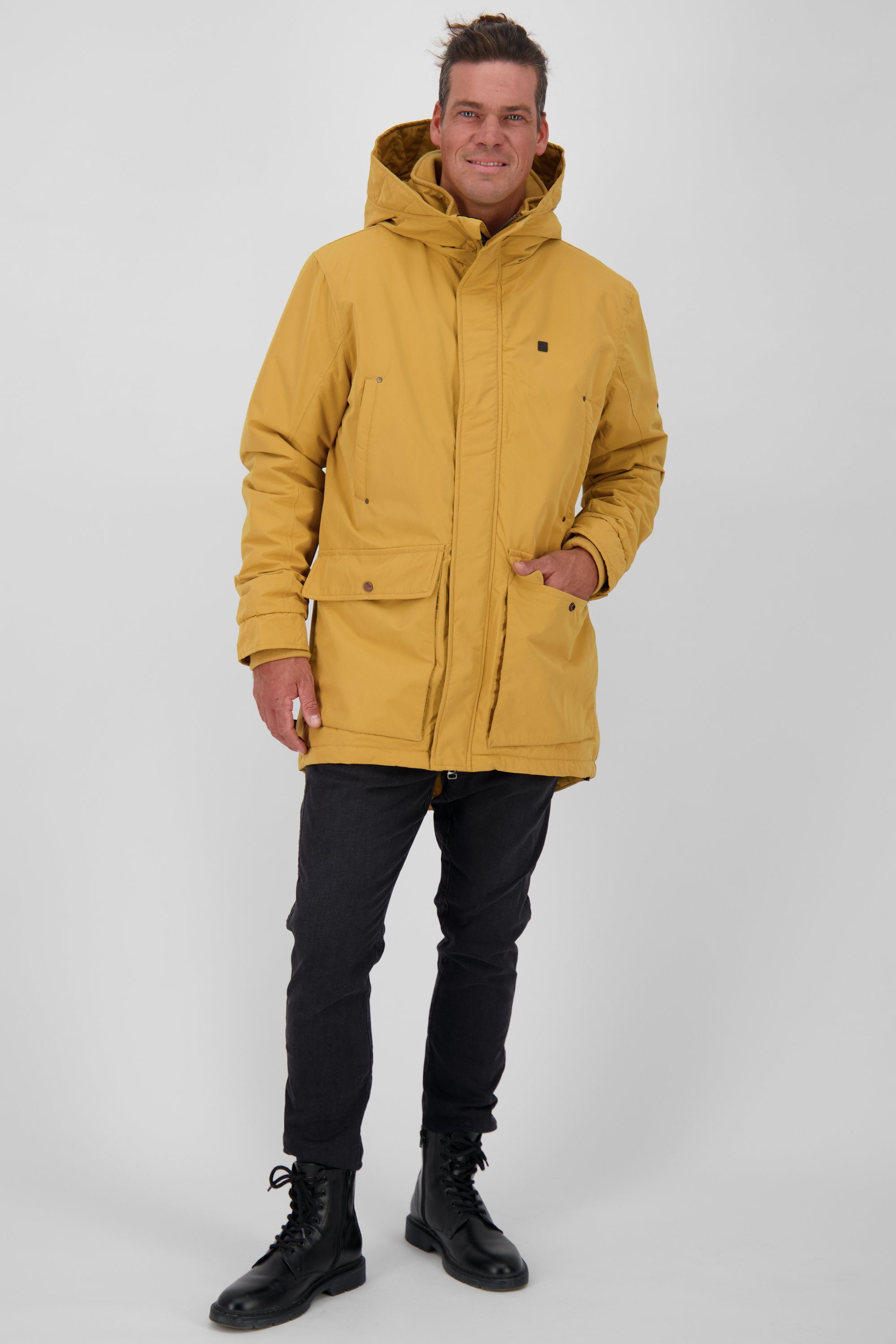 RonAK Kickin Herren Winterjacke, Parka & camel gefütterte Jacke Winterjacke Alife