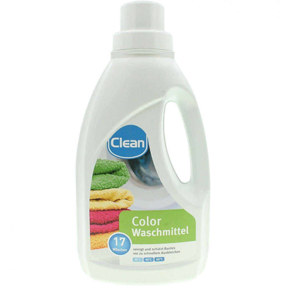MAVURA CleanColor Waschmittel flüssig Flüssigwaschmittel Vollwaschmittel Colorwaschmittel (für bunte & schwarze Wäsche [1L) | Colorwaschmittel