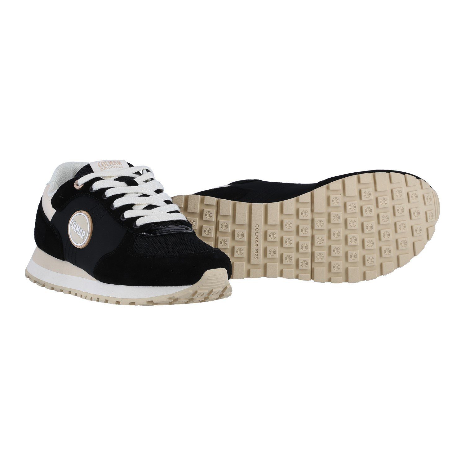 Colmar Travis Authentic schwarz/beige Damen Sneaker günstig online kaufen