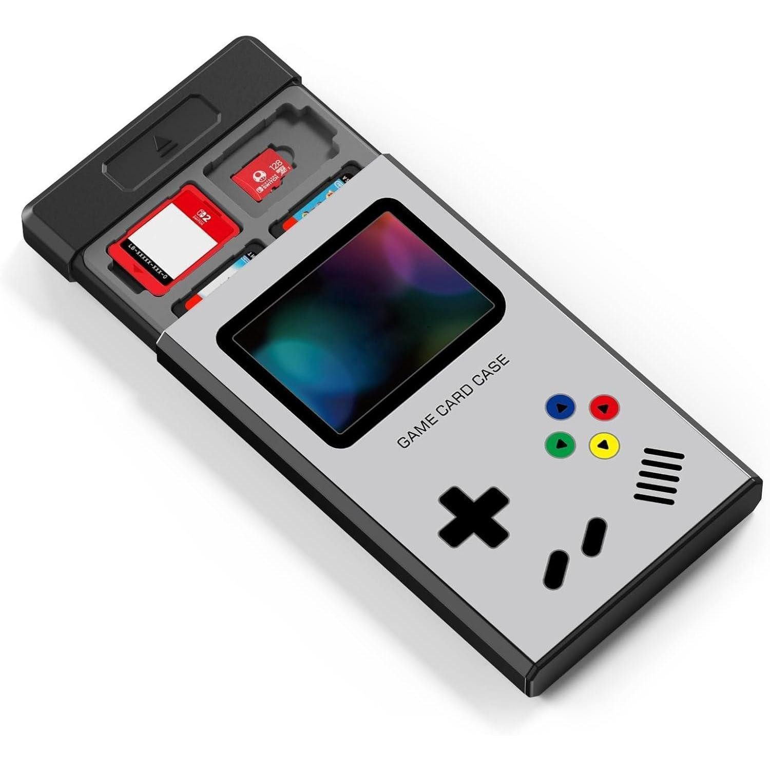 LuxusKollektion Konsolen-Tasche Spiele Aufbewahrungsbox für Nintendo Switch Lite OLED Game Cards Slots
