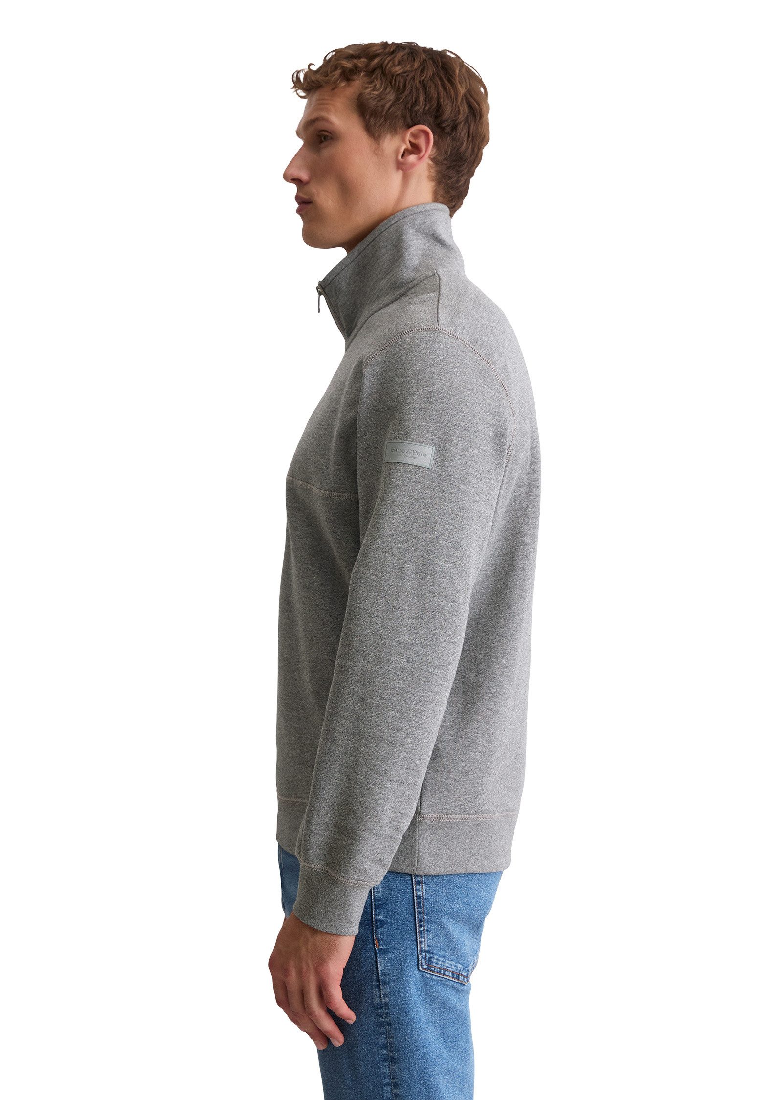 Marc O'Polo Sweatshirt aus weicher Bio-Baumwolle günstig online kaufen