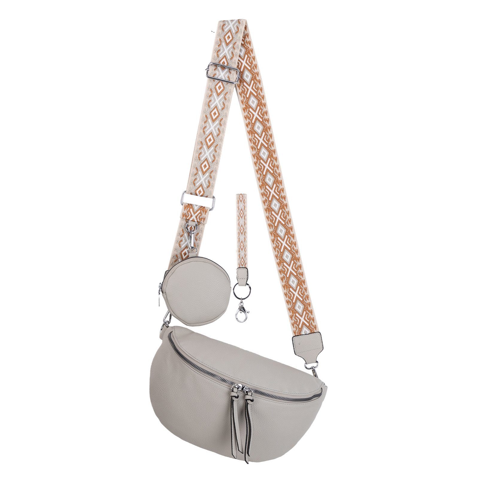 EAAKIE Gürteltasche Bauchtasche Umhängetasche Crossbody-Bag Kunstleder günstig online kaufen