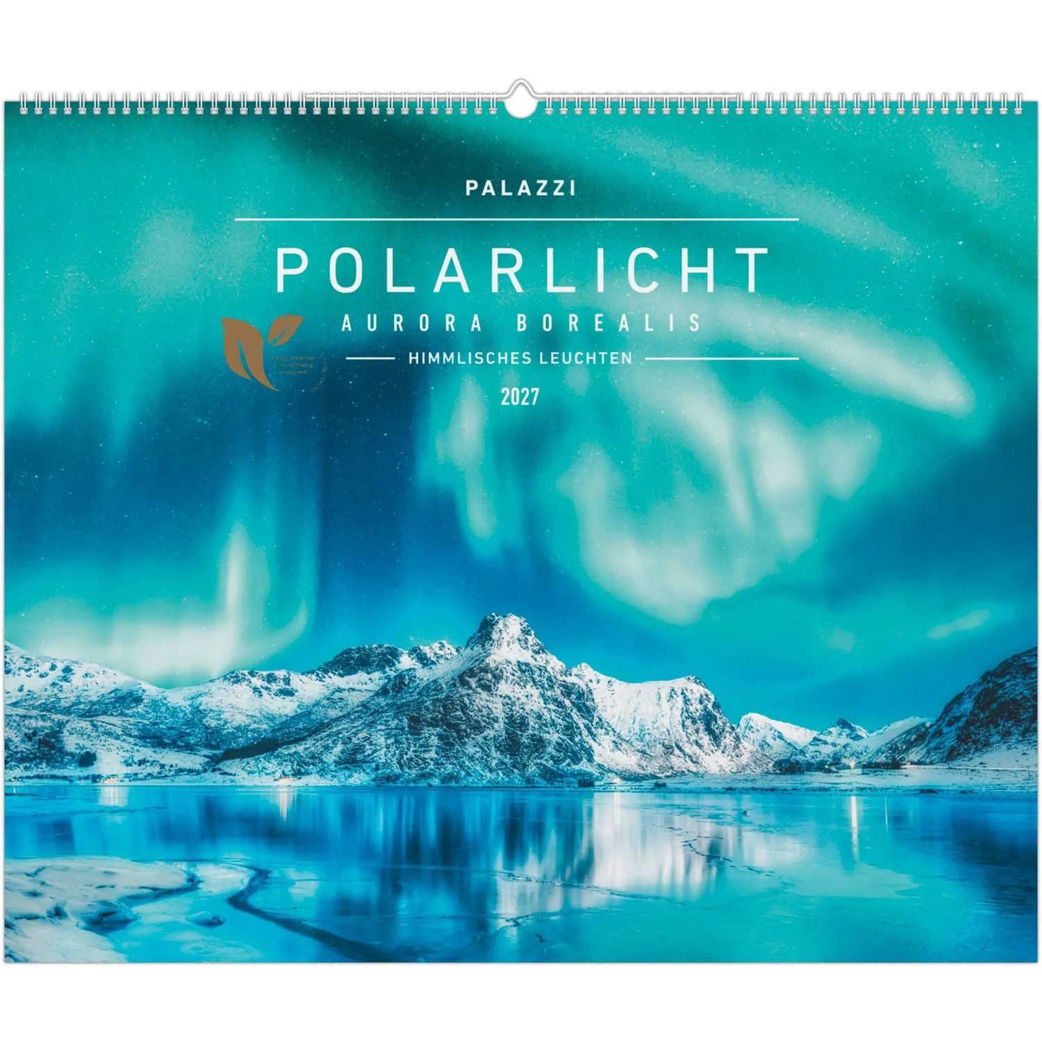 NEUMANN Wandkalender Polarlicht 2027