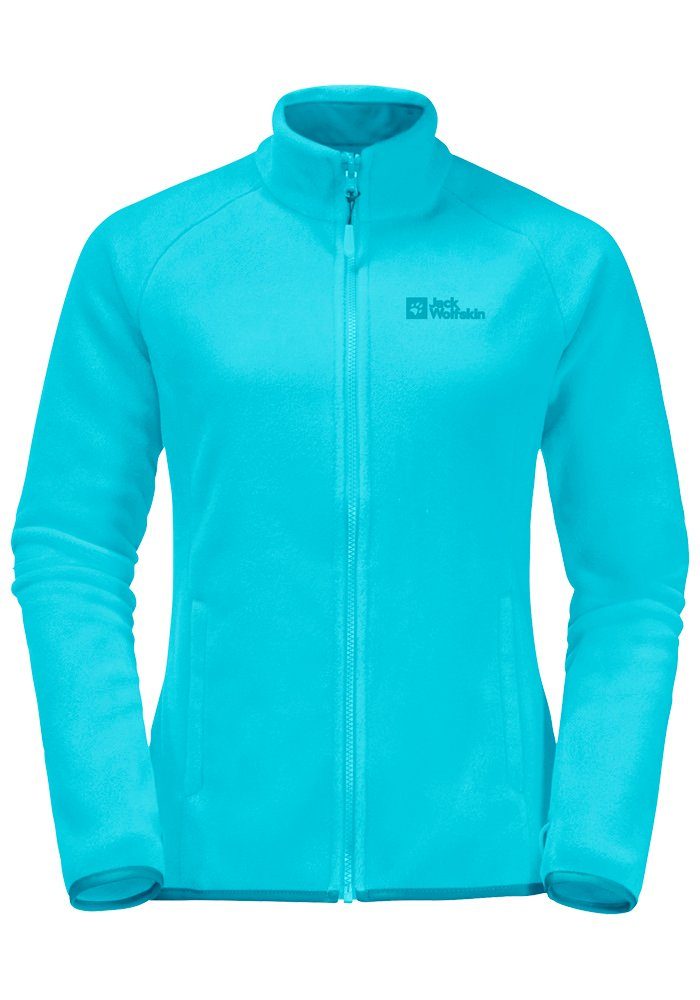 Jack Wolfskin Fleecejacke blue-curacao W FZ MOONRISE