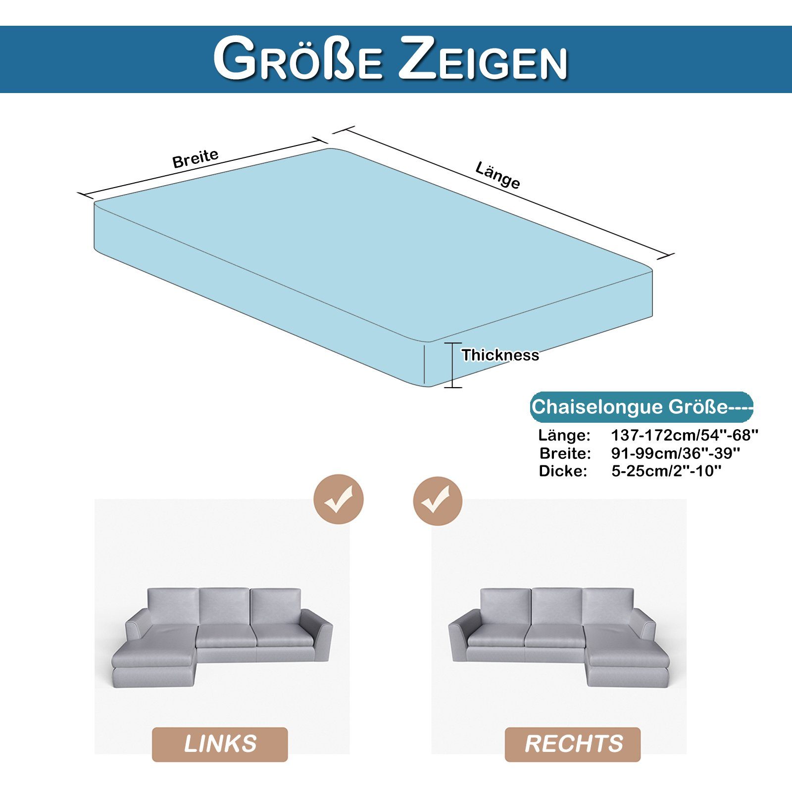 Rosnek Sofahusse Sofa Sitzbezug,Samt Sitzkissenbezug, Stretch,Schonbezug, S günstig online kaufen