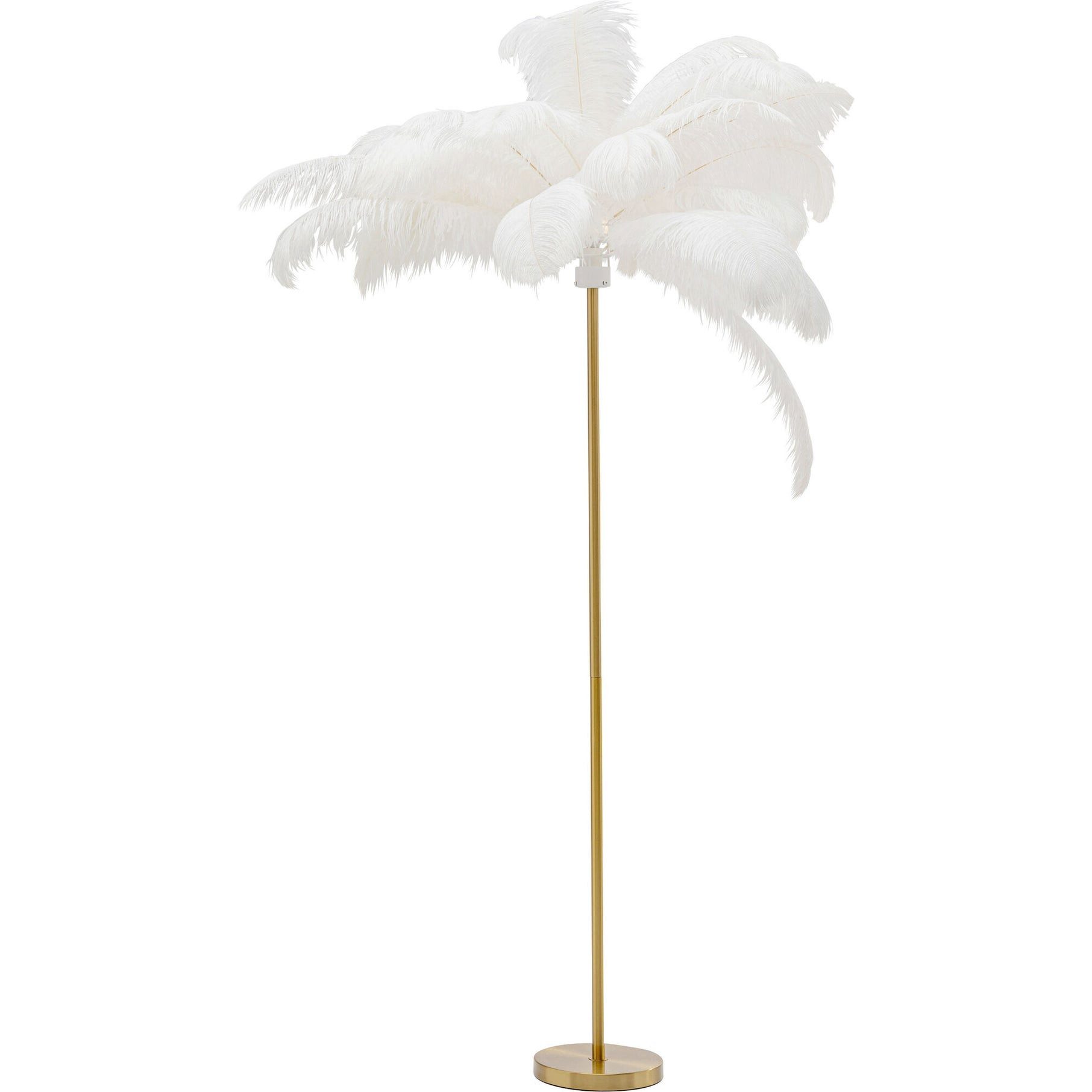 Kare Design Stehlampe Feather Palm, ohne Leuchtmittel