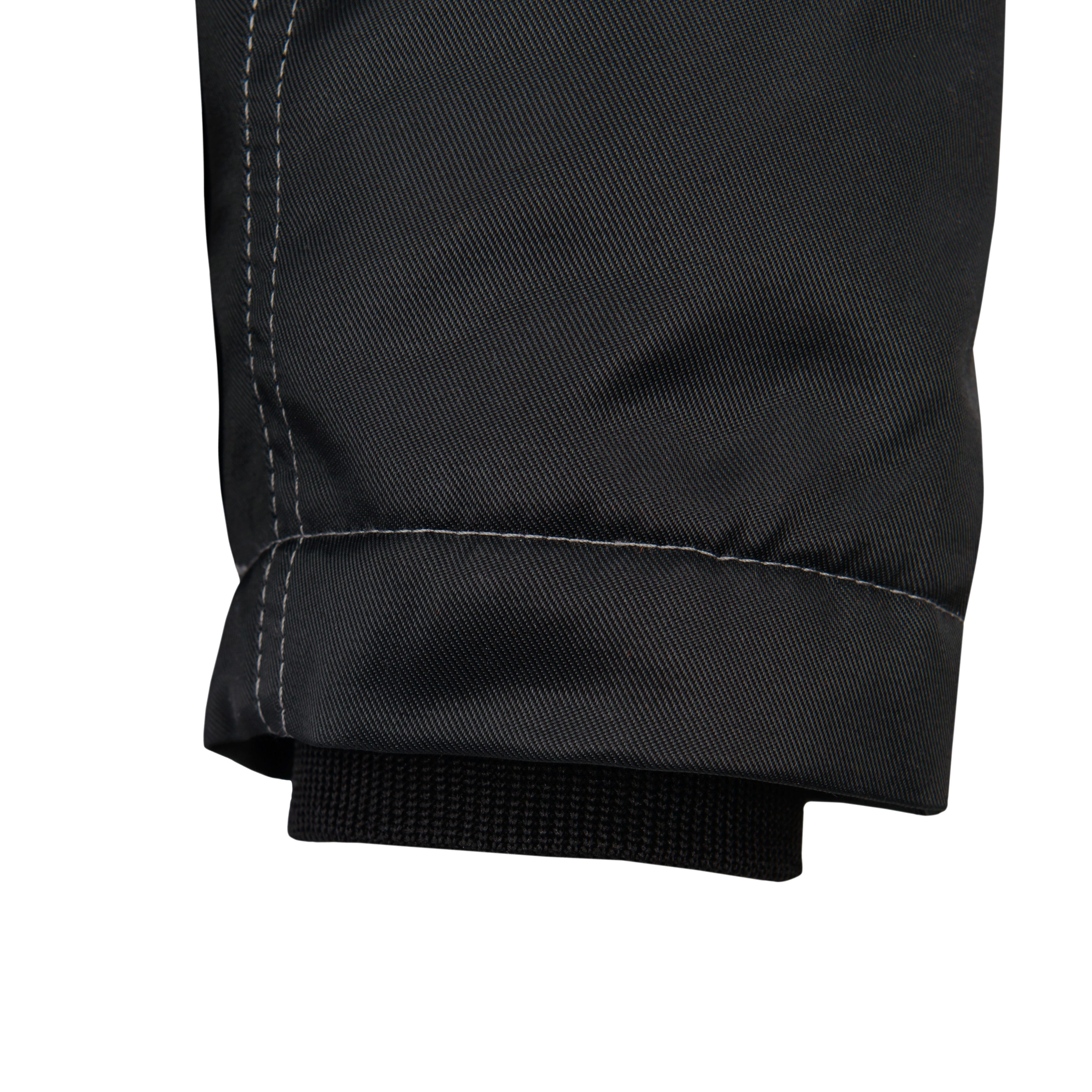 BEB work jacket, beb HANDWERK men's winter jacket, INFLAME cotton blend, black