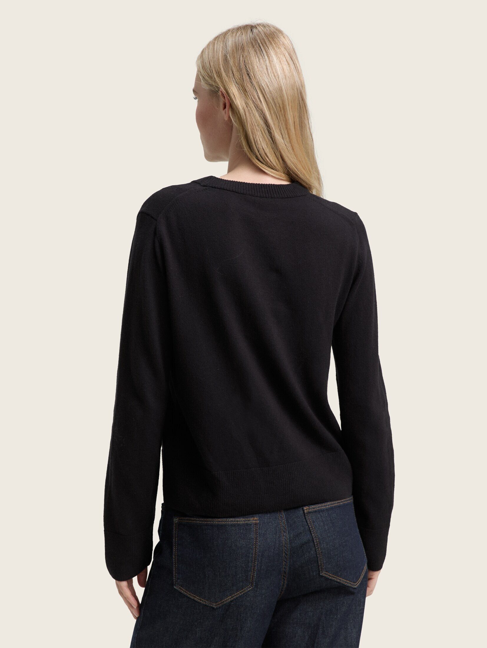 TOM TAILOR Strickpullover Pullover & Strickjacken Strickpullover mit Kaschmir-Anteil