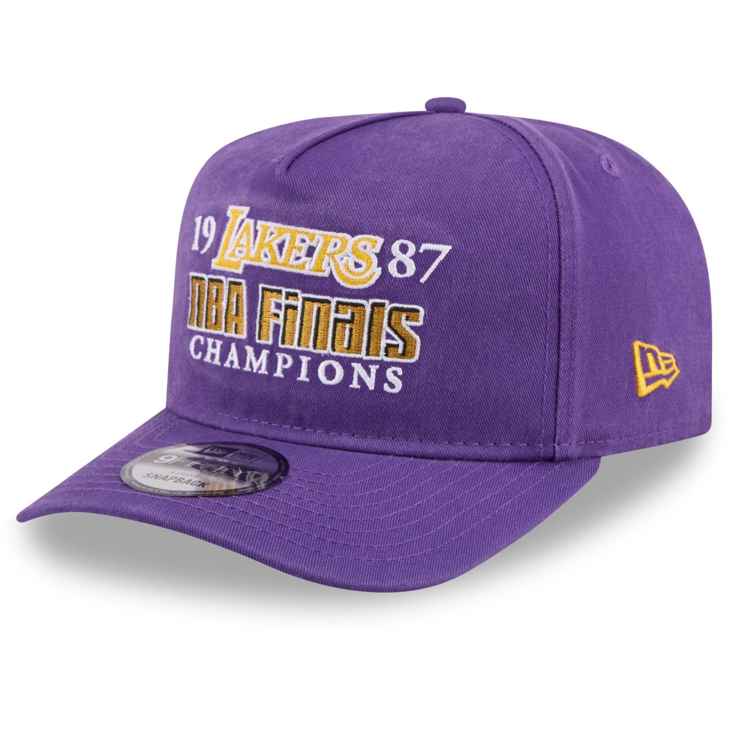 New Era Snapback Cap 9Fifty AFrame HISTORIC Los Angeles Lakers