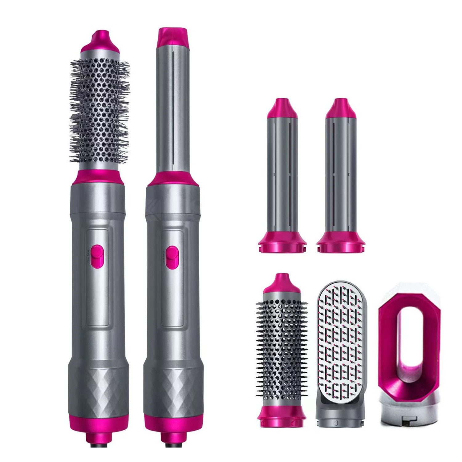 ZEUOPQ Warmluftbürste Multihaarstyler Lockenstab,Airstyler,Warmluftbürste, 5 in1 Hairstyling, drei temperatureinstellungen, negative ionen, vielseitigkeit