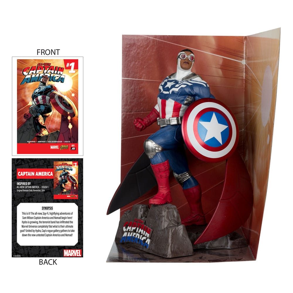 McFarlane Toys Merchandise-Figur Marvel Collection 1/10 Captain America (All-New Captain America #1)