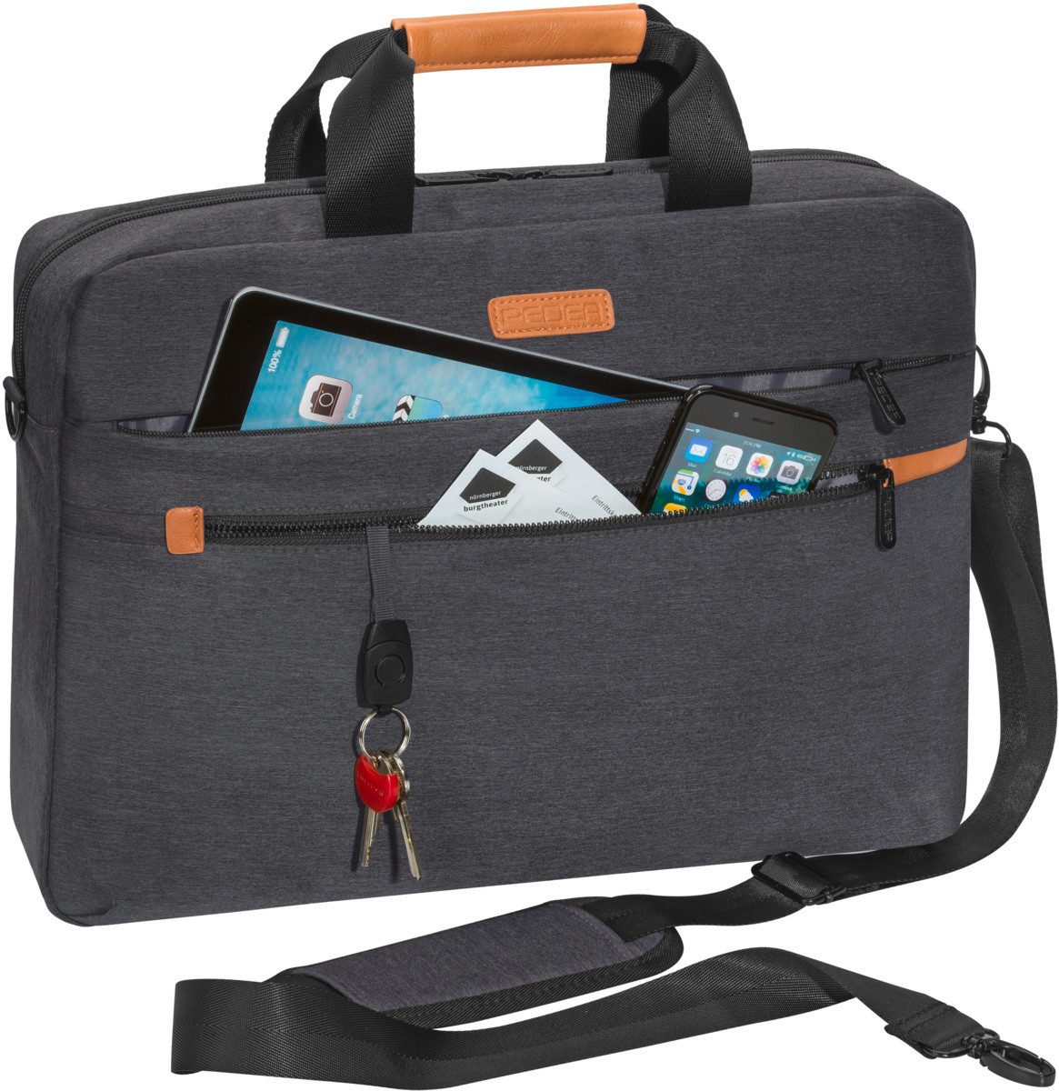 PEDEA Laptoptasche PEDEA Notebooktasche "ELEGANCE" Pro 17,3"