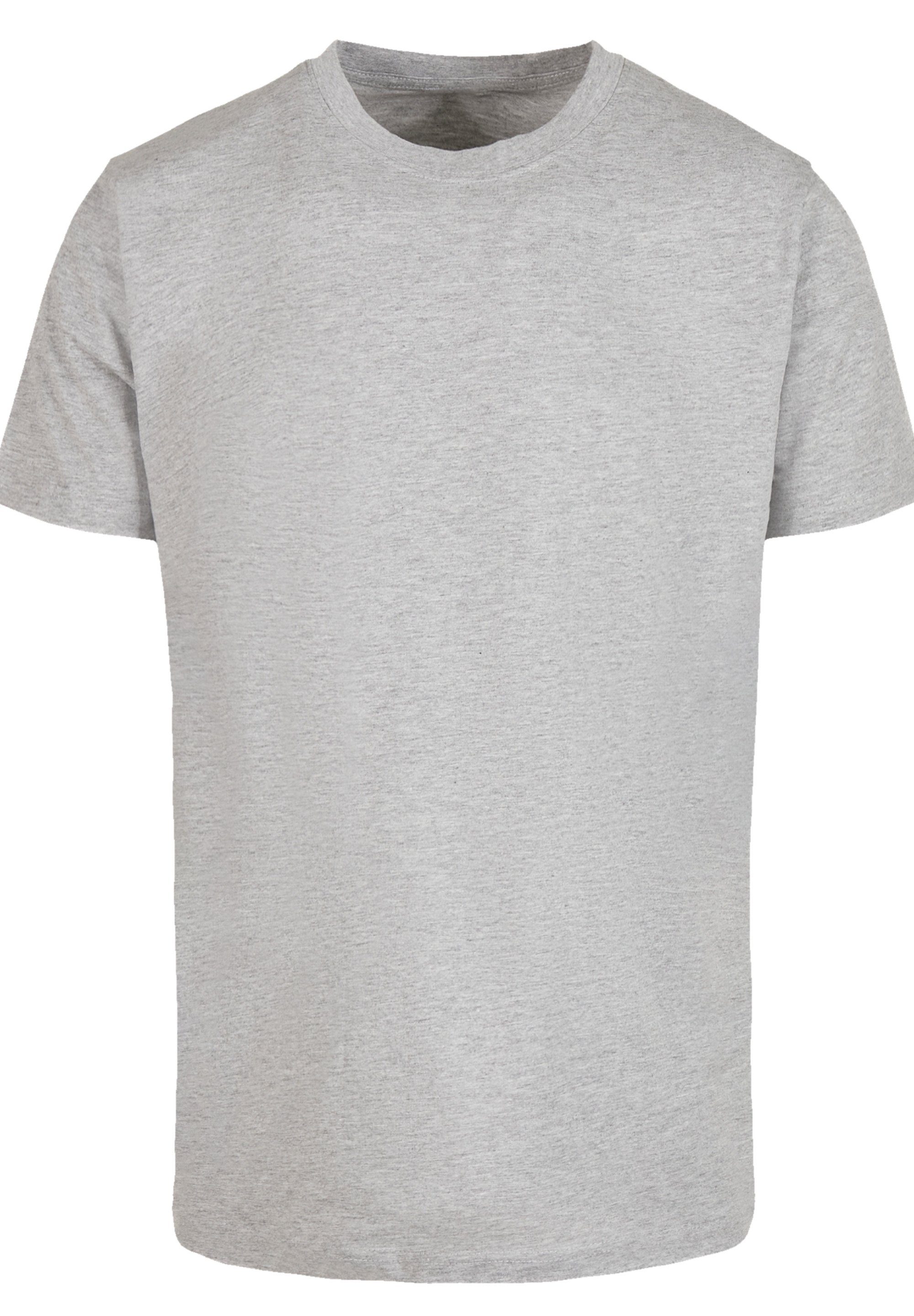 T-Shirt heather grey F4NT4STIC Gai Golden Print Drache