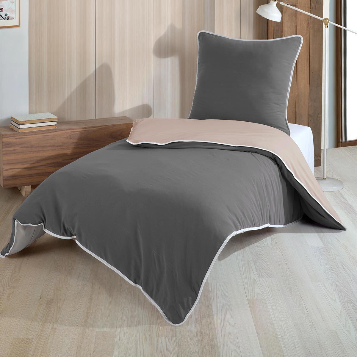 TRAUMSCHLAF Bettwäsche Lunara, Renforce, 3 teilig, günstig online kaufen
