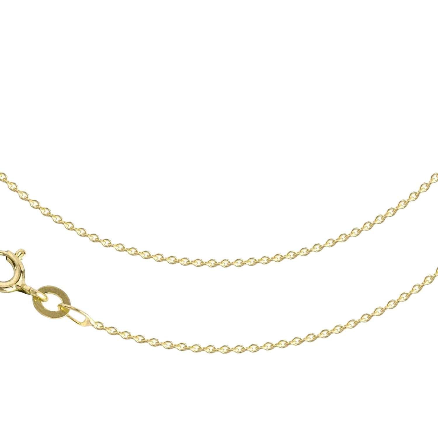 Goldkette JB Collier Ankerkette 0,8 mm 585 Gelb- Rot- & Weißgold