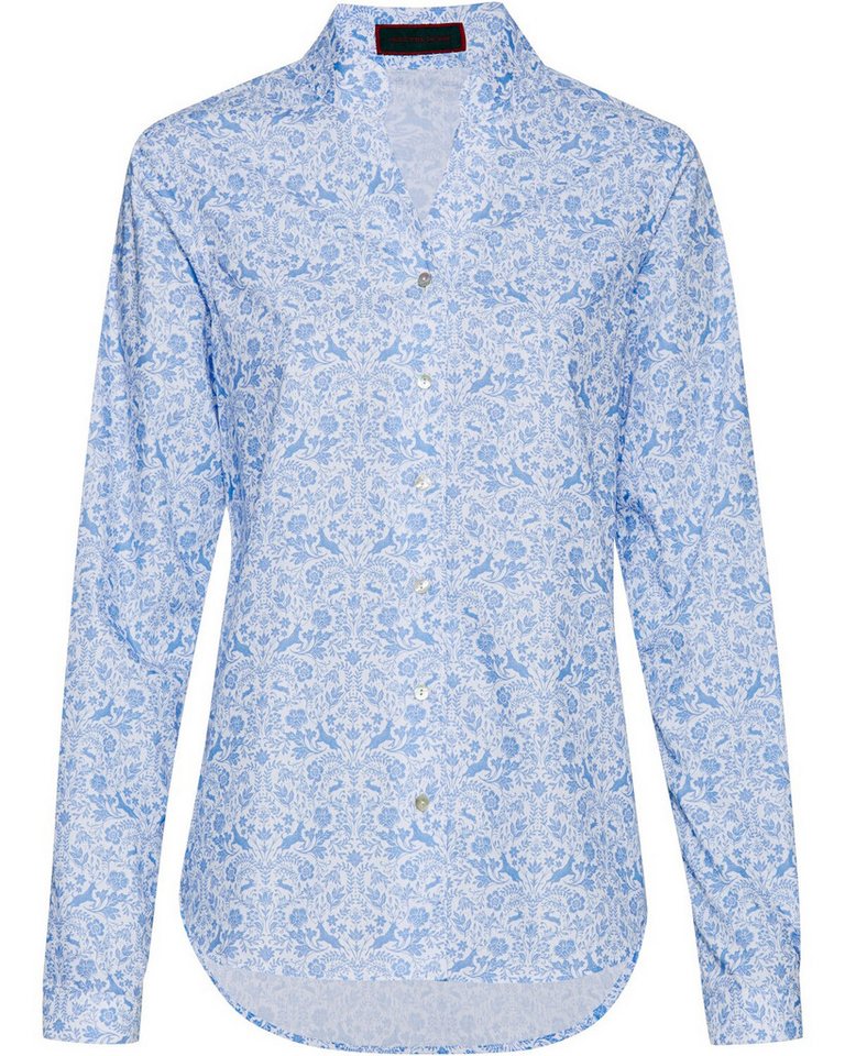 Reitmayer Trachtenbluse Popeline-Bluse mit Print