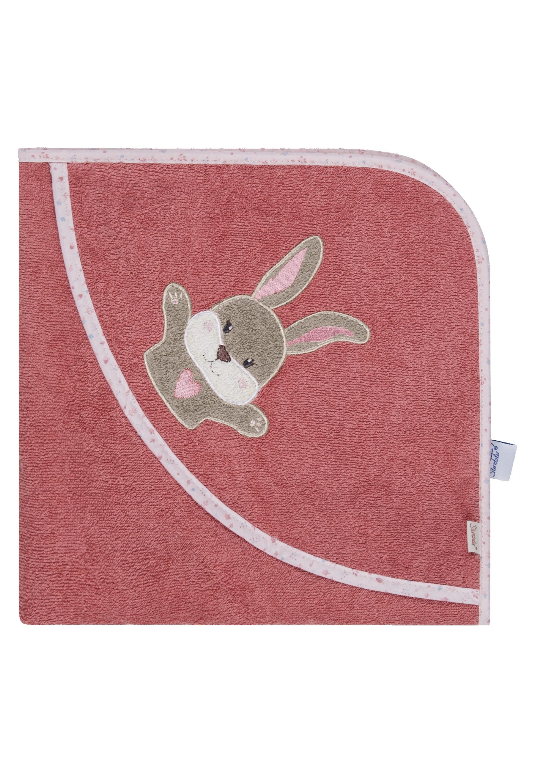 Sterntaler® Badetücher Hase Hanni Kapuzenbadetuch 80x80 cm, Babyhandtuch, 1 günstig online kaufen