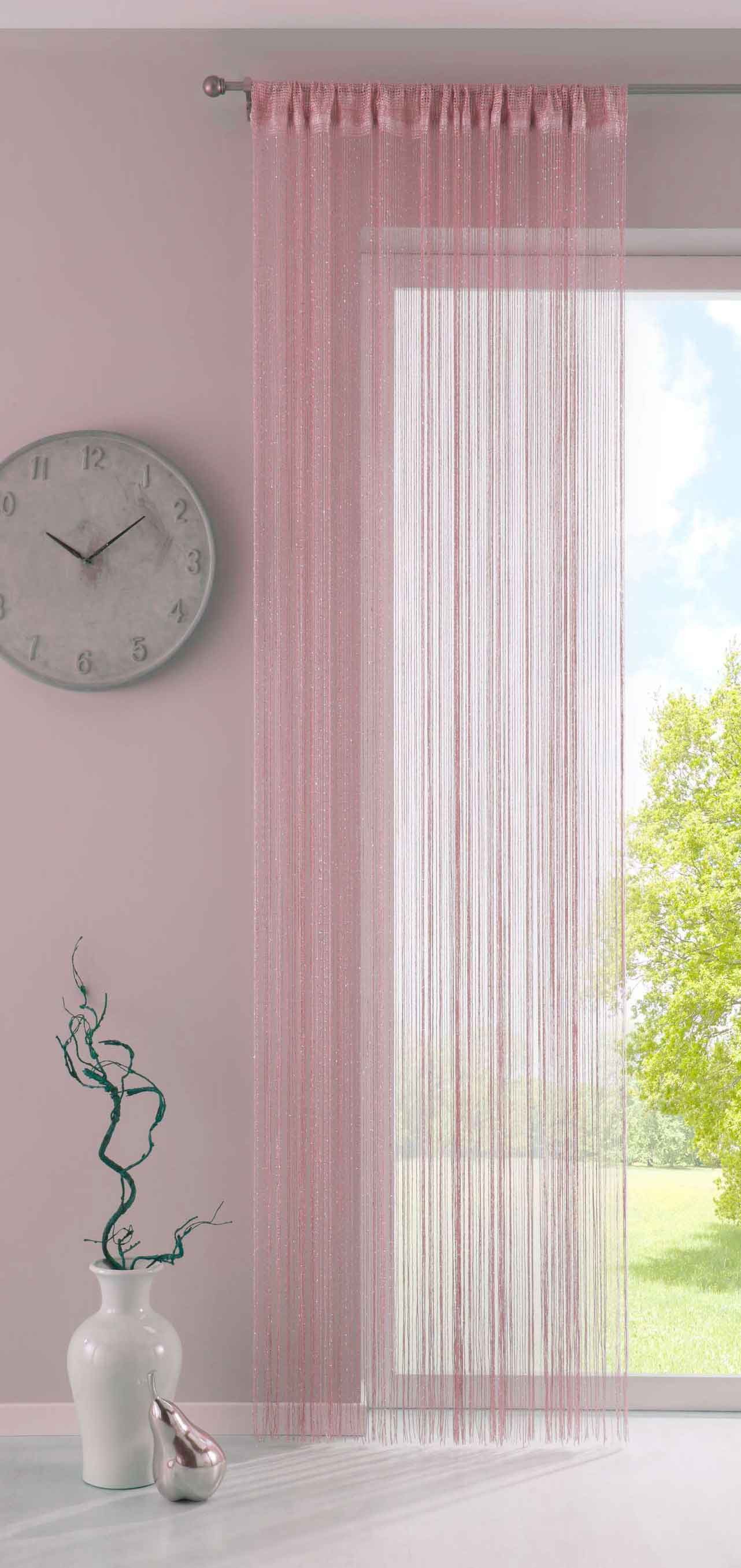 Gardinenbox Fadenvorhang (1 St), Multifunktionsband, transparent, Fadengard günstig online kaufen