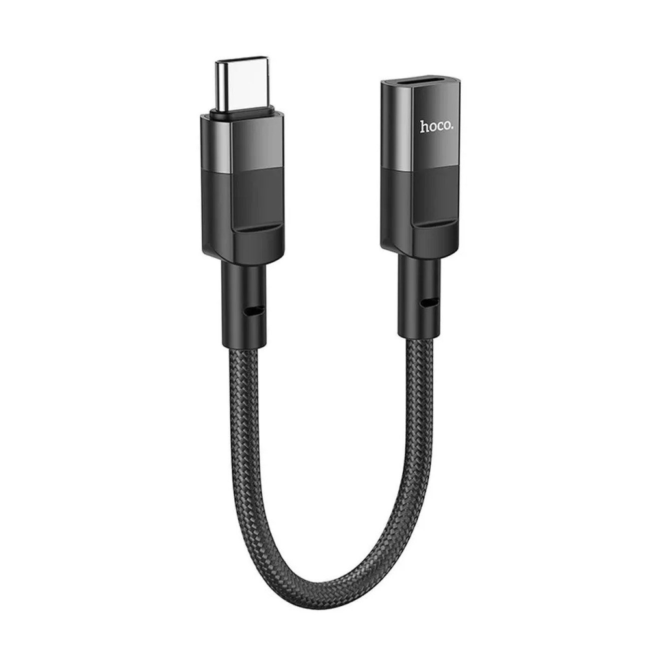 hoco. Adapter Typ C auf iPhone -Anschluss 8-polig U107 10cm schwarz USB-Adapter