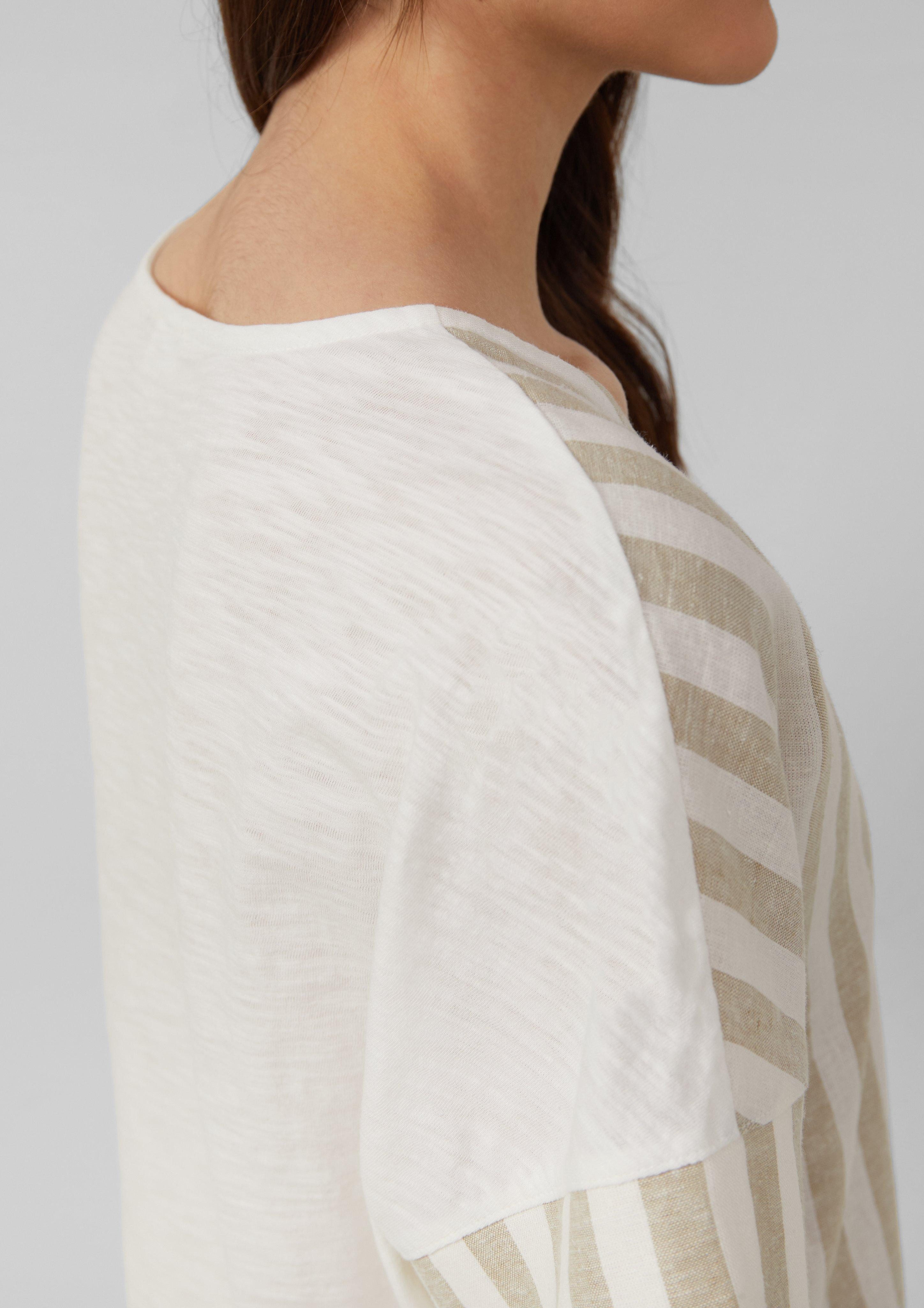 s.Oliver Shirttop T-Shirt im Fabricmix mit günstig online kaufen