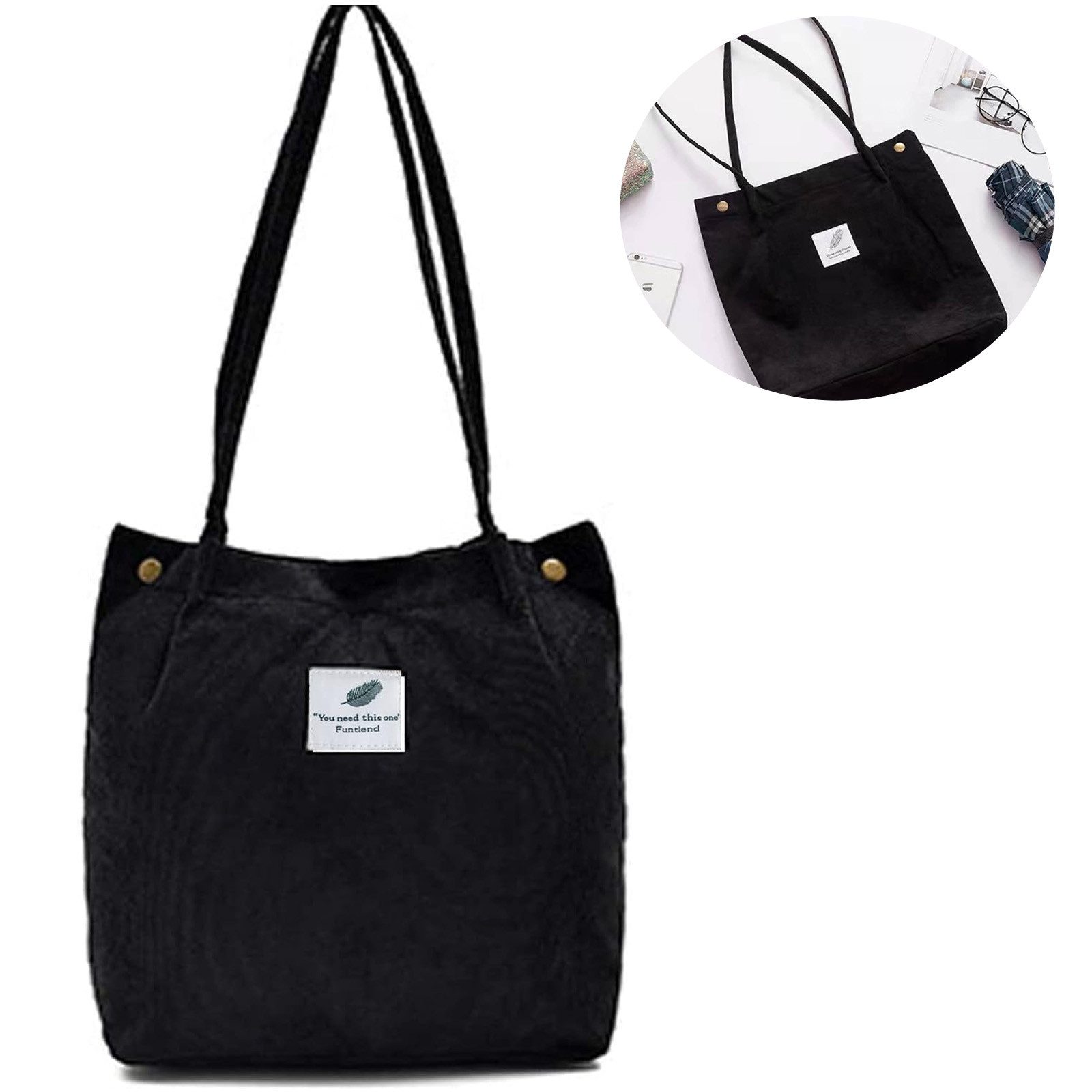Handtasche Schultertasche Tragetasche Tasche Shopper Freizeittasche