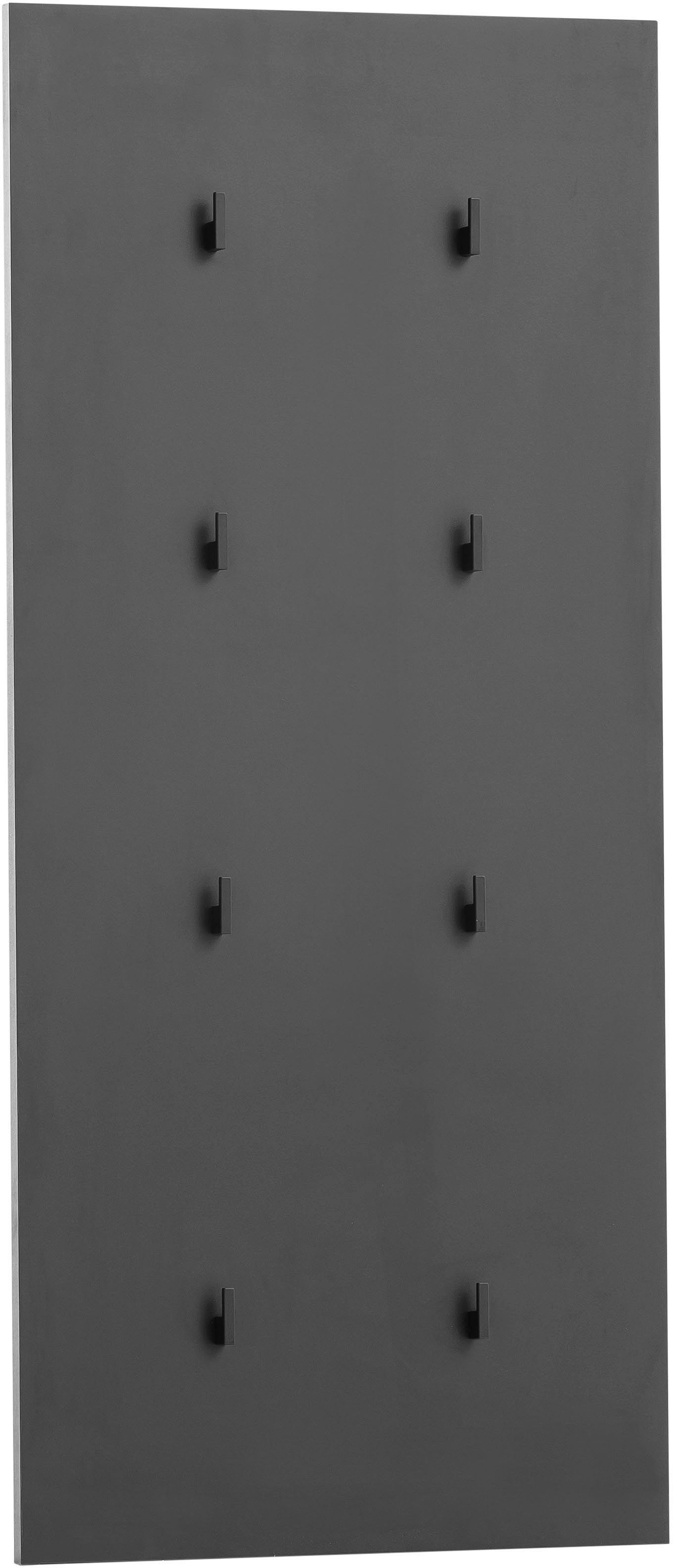 Schildmeyer Garderobenpaneel Alexa, Breite 49 cm, 8 Kleiderhaken