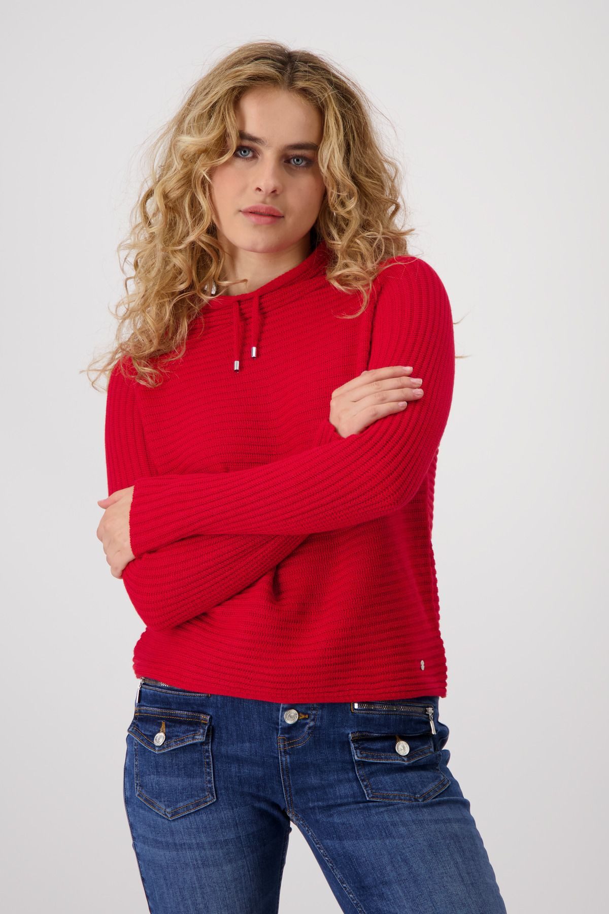Stehkragenpullover