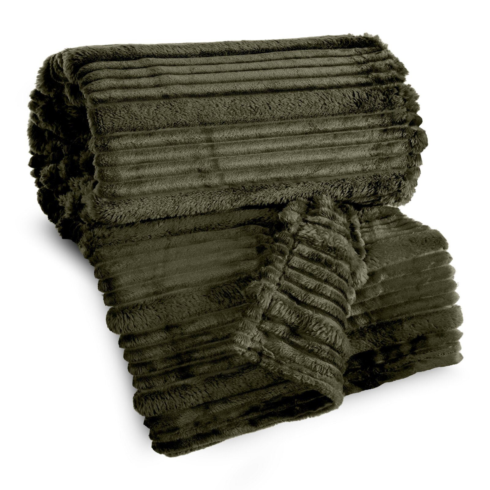 Wohndecke NINA, Eurofirany, Kuscheldecke mit Streifen-Steppung Gestreifte D günstig online kaufen