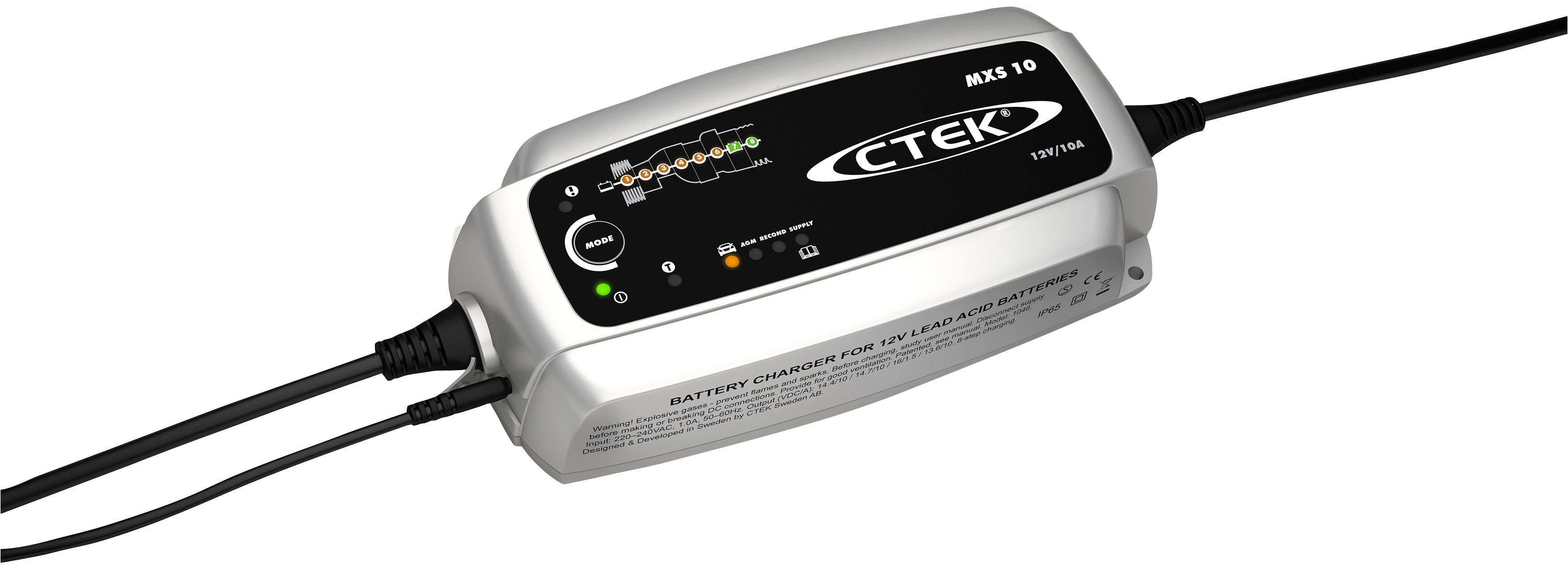 Supply-Modus) Batterie-Ladegerät MXS / 10 CTEK (Versorgungsprogramm