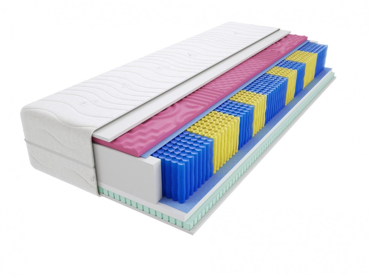 Taschenfederkernmatratze Matratzen, Taschenmatratzen Sedan Molet Multitaschen 65x215 cm, Godre, 20 cm hoch