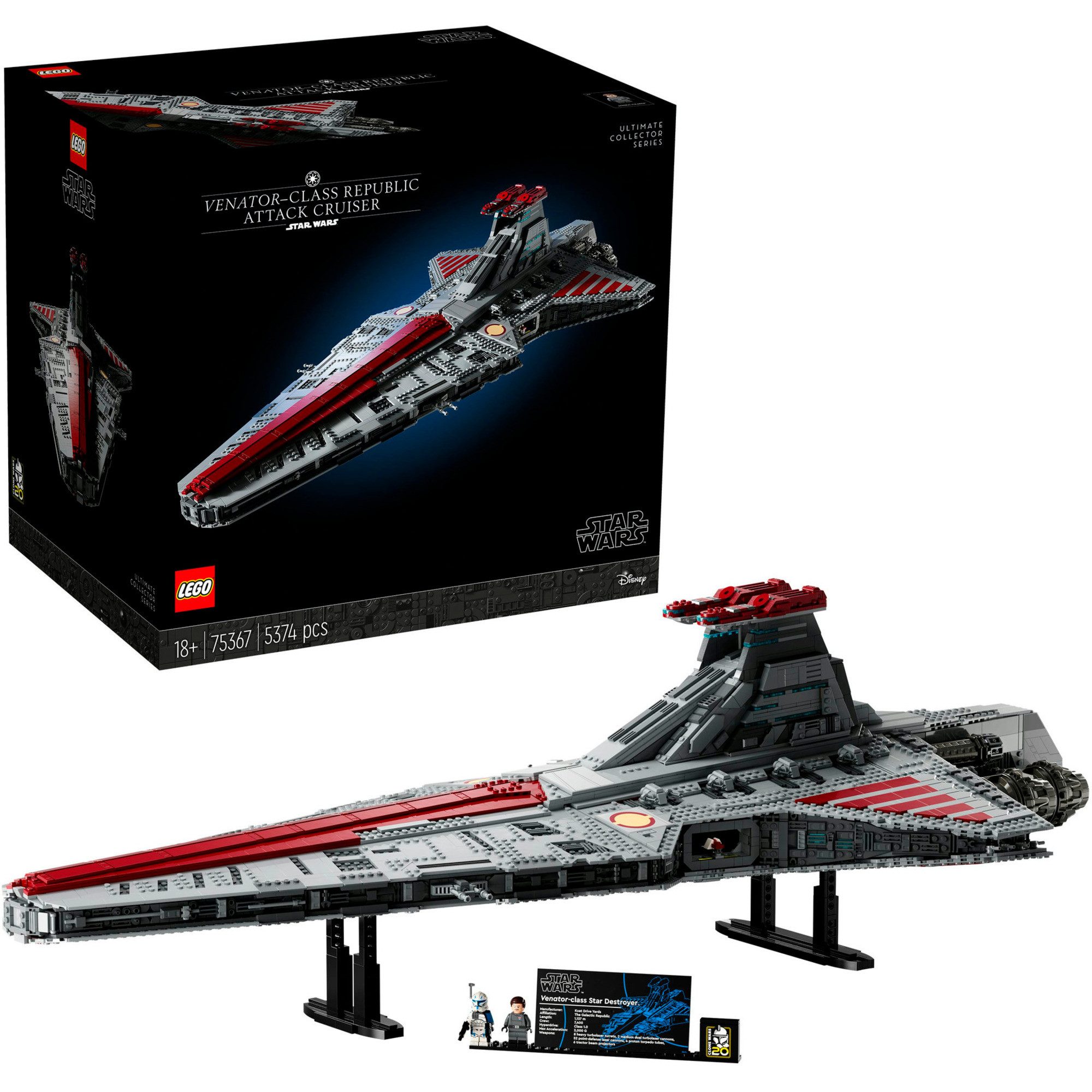 LEGO® LEGO Star Wars Republikanischer Angriffskreuzer Spielbausteine günstig online kaufen